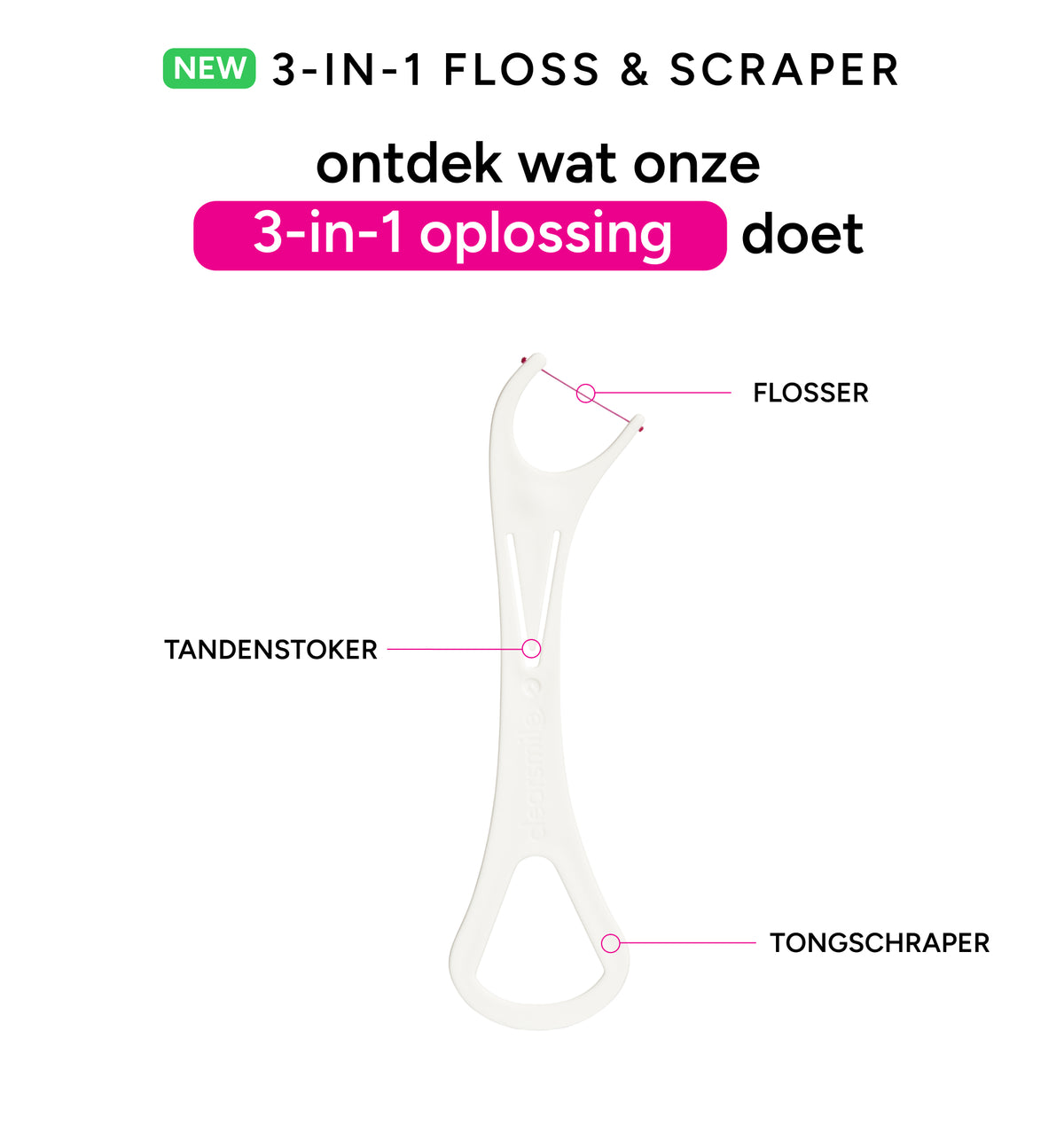 3-in-1 Floss & Scraper