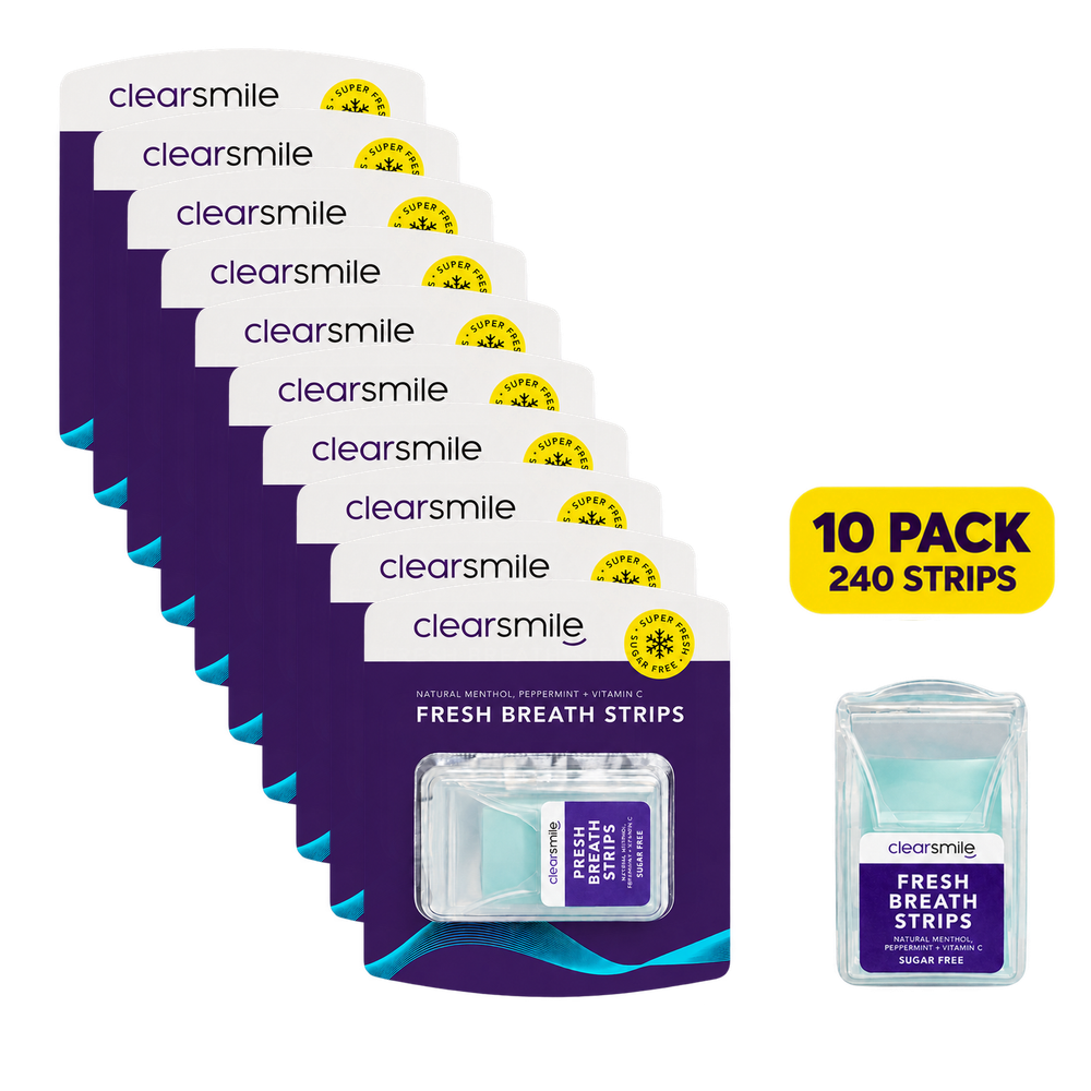 Fresh Breath Strips Peppermint - 10 Pack