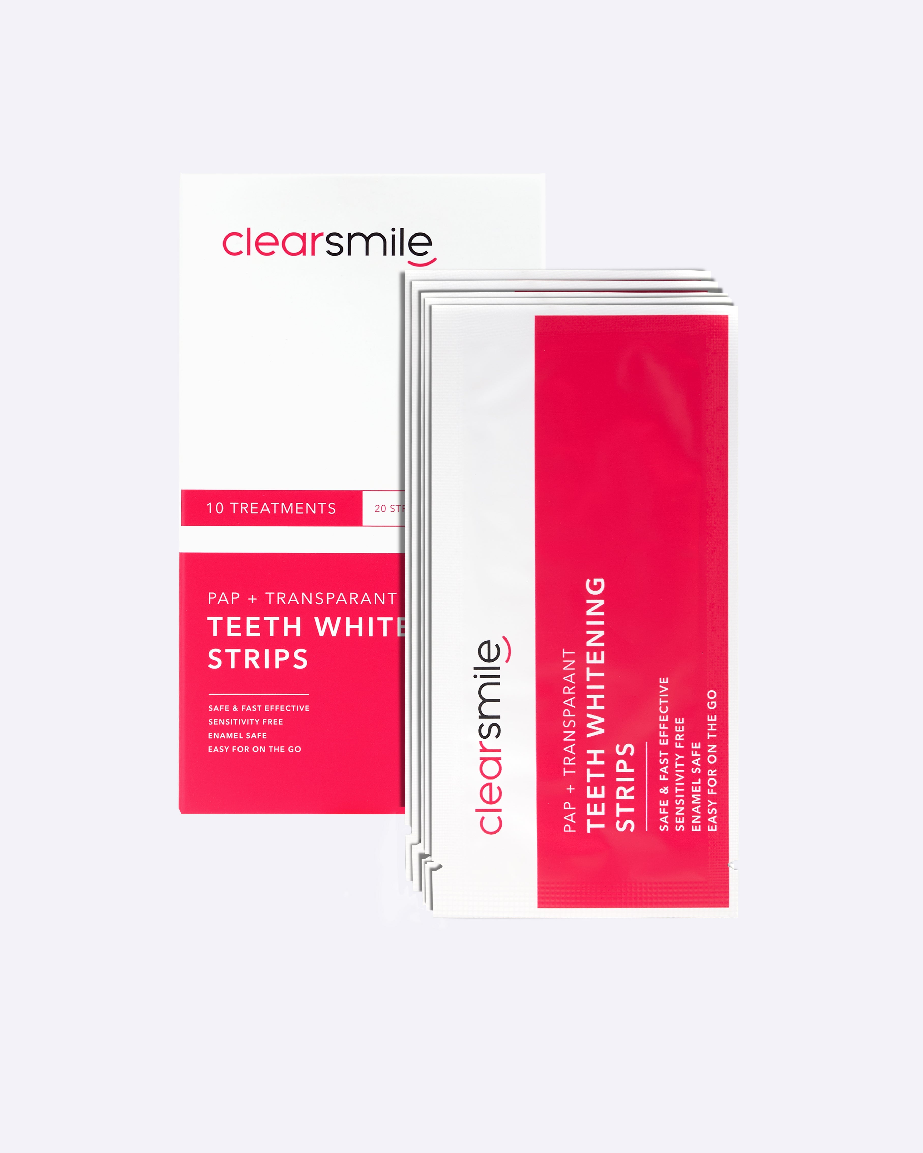 PAP+ Transparant Whitening Strips