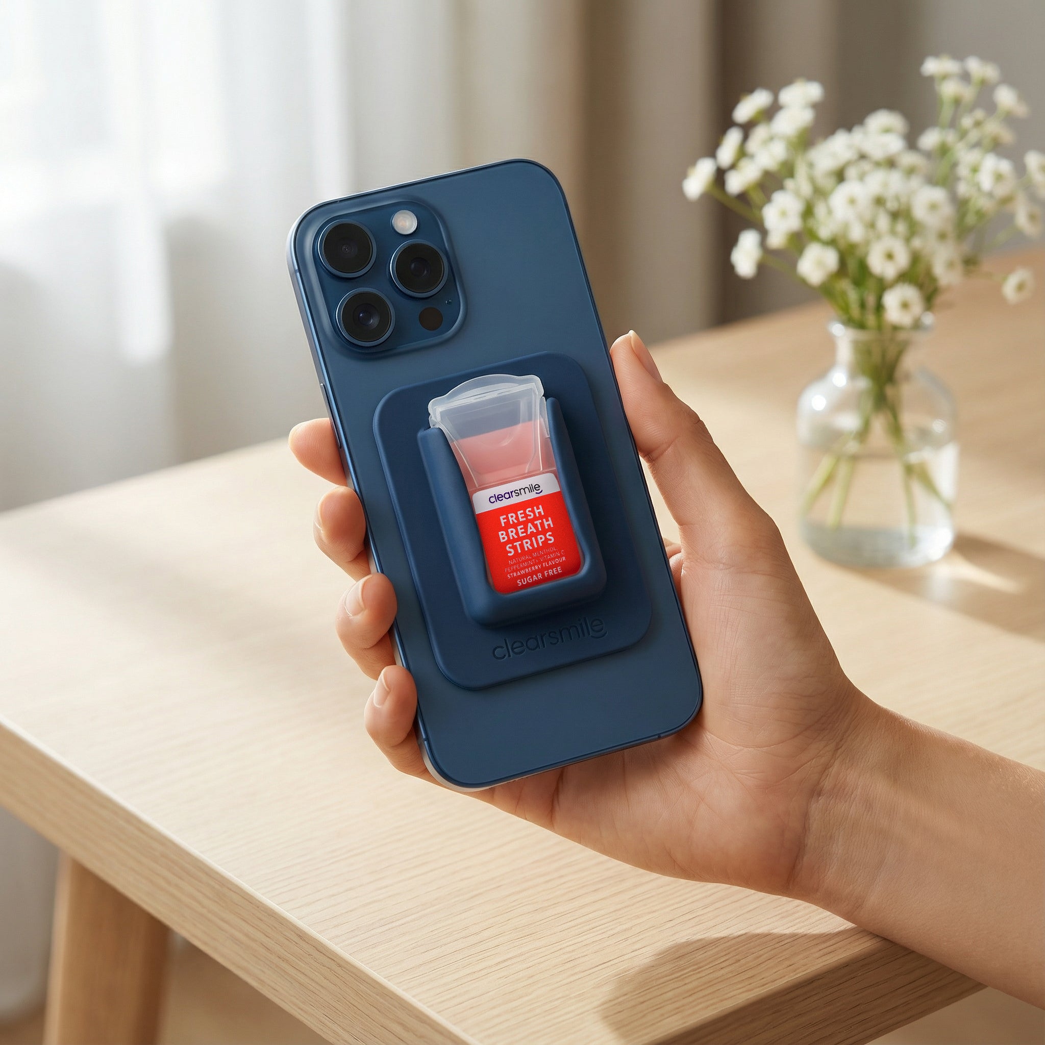 Breath Strips Holder - Midnight Blue