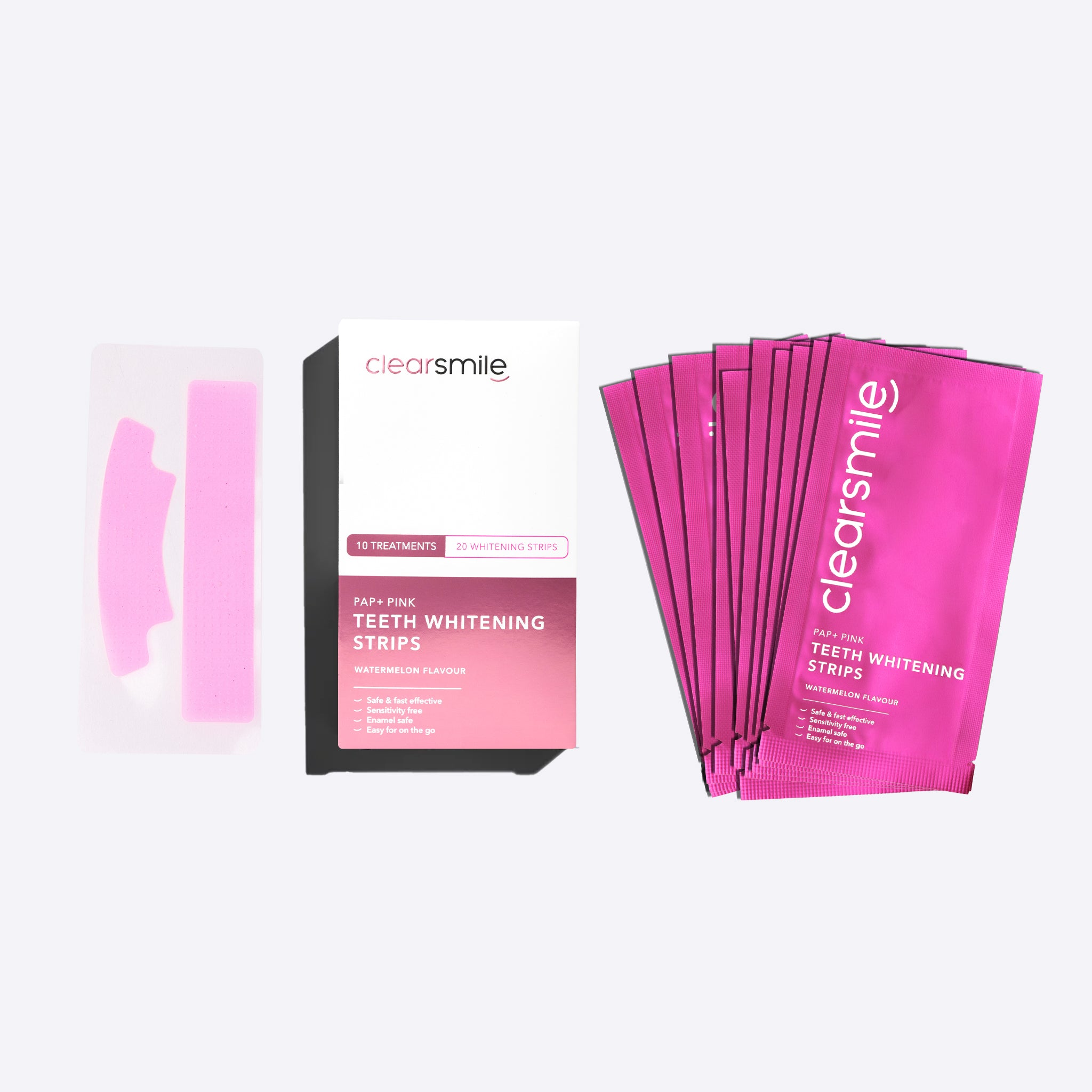 PAP+ Pink Whitening Strips Watermelon Edition 🍉