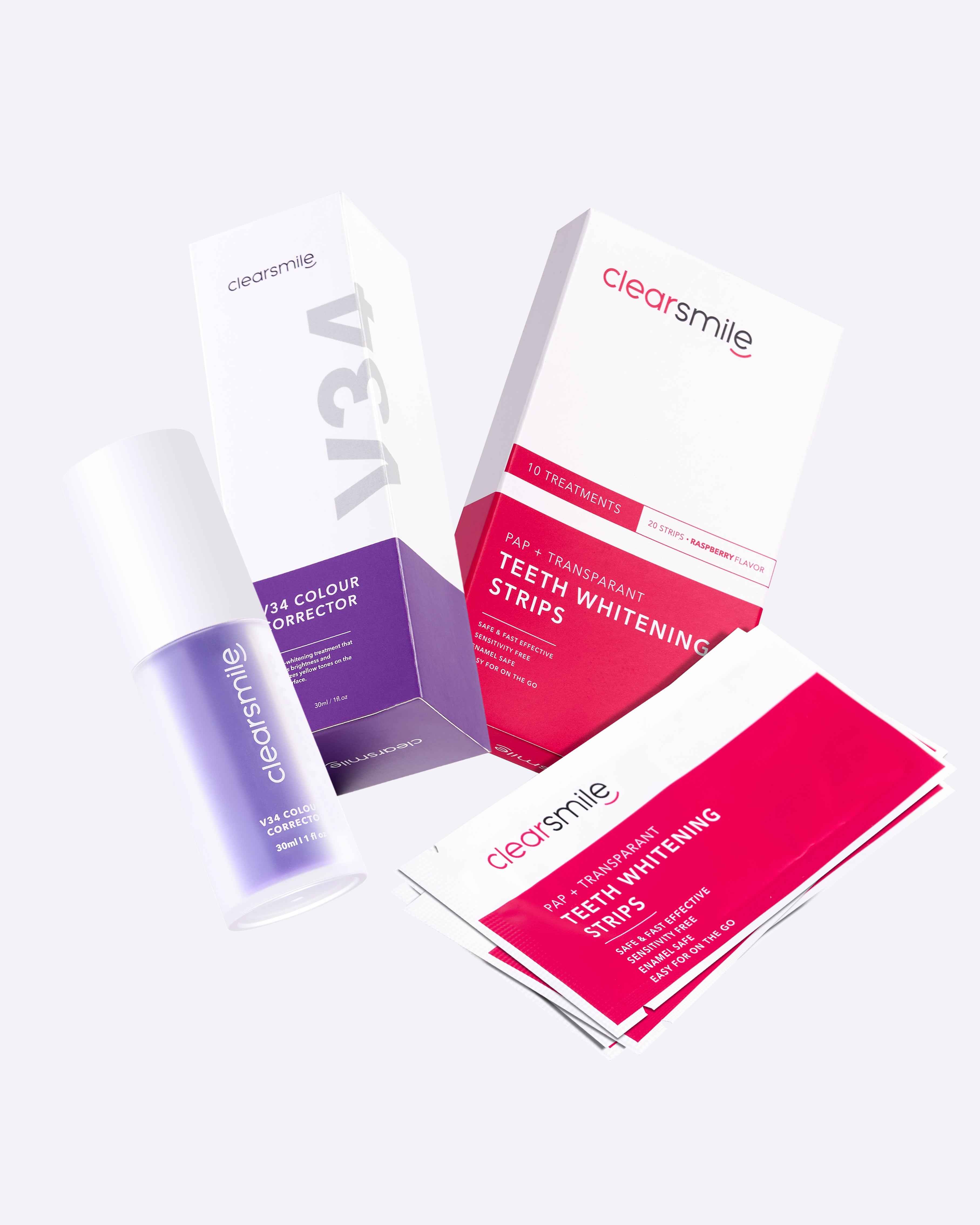 PAP+ Transparant Whitening Strips Bundle