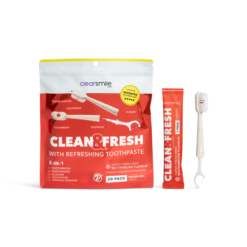 5-in-1 Toothbrush – Clean & Fresh | Cooling Mint & Watermelon