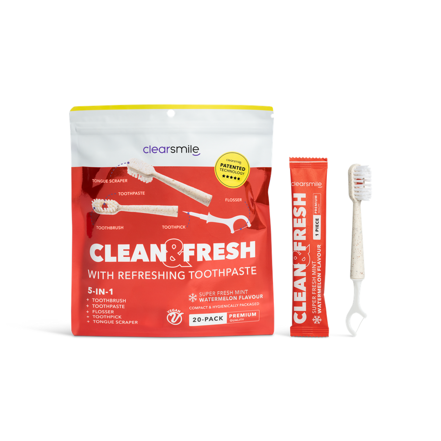 5-in-1 Toothbrush – Clean & Fresh | Cooling Mint & Watermelon