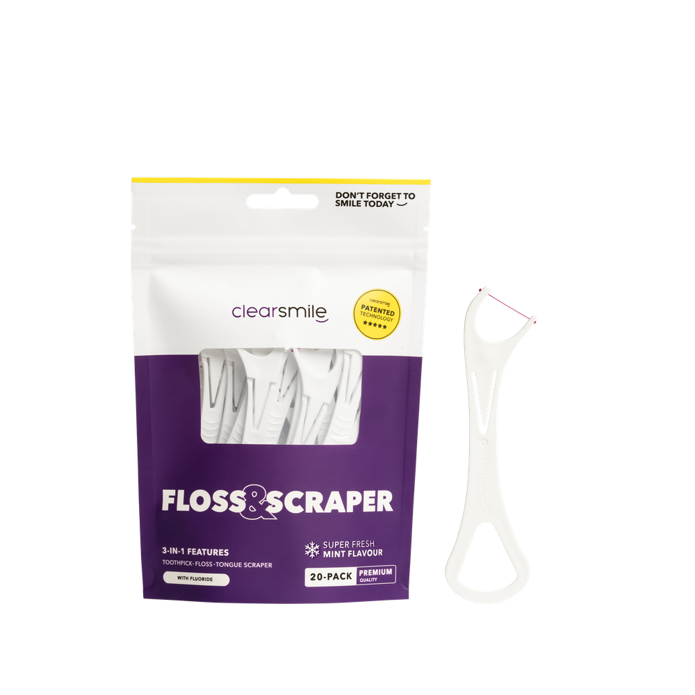 3-in-1 Floss & Scraper