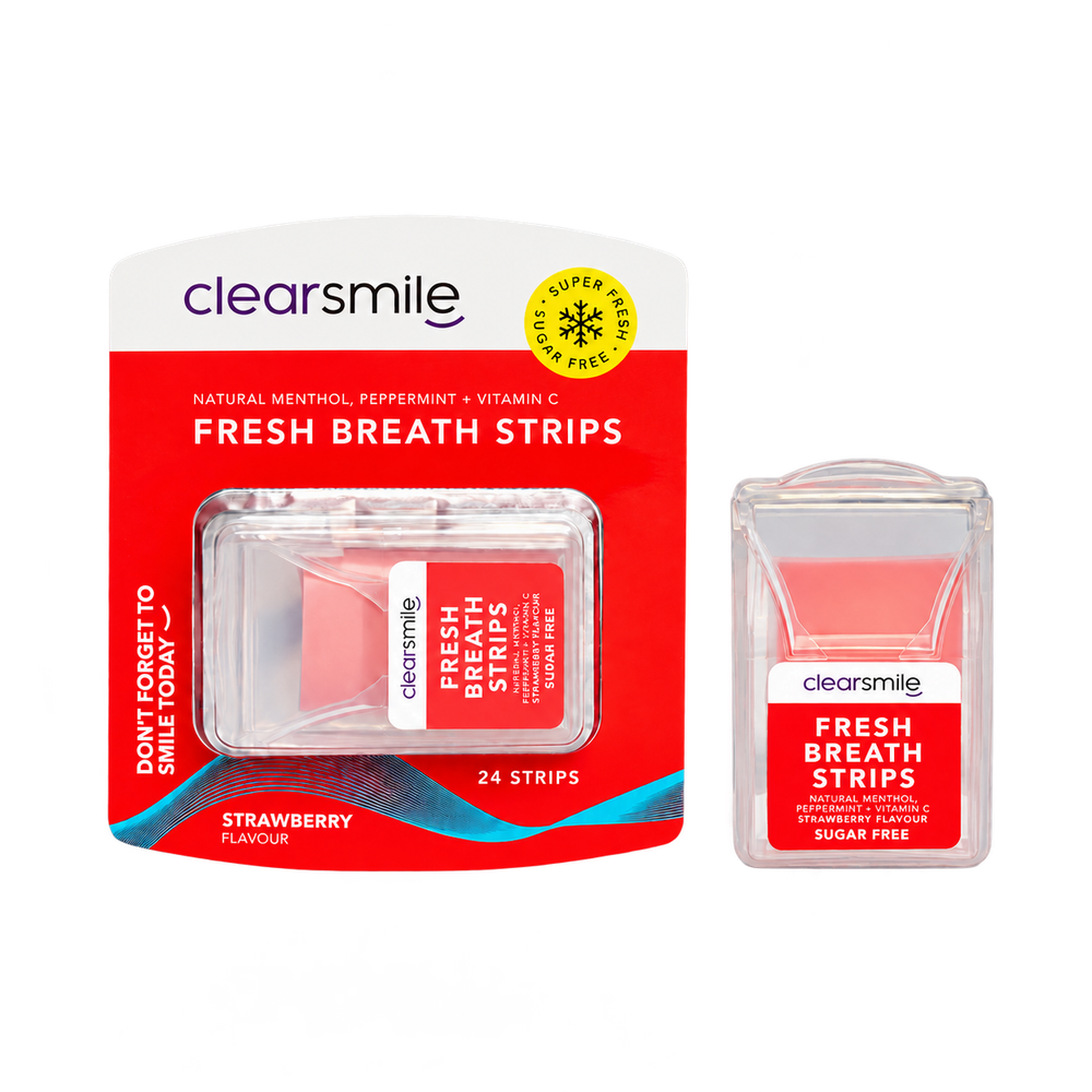 Fresh Breath Strips Strawberry 1-Pack