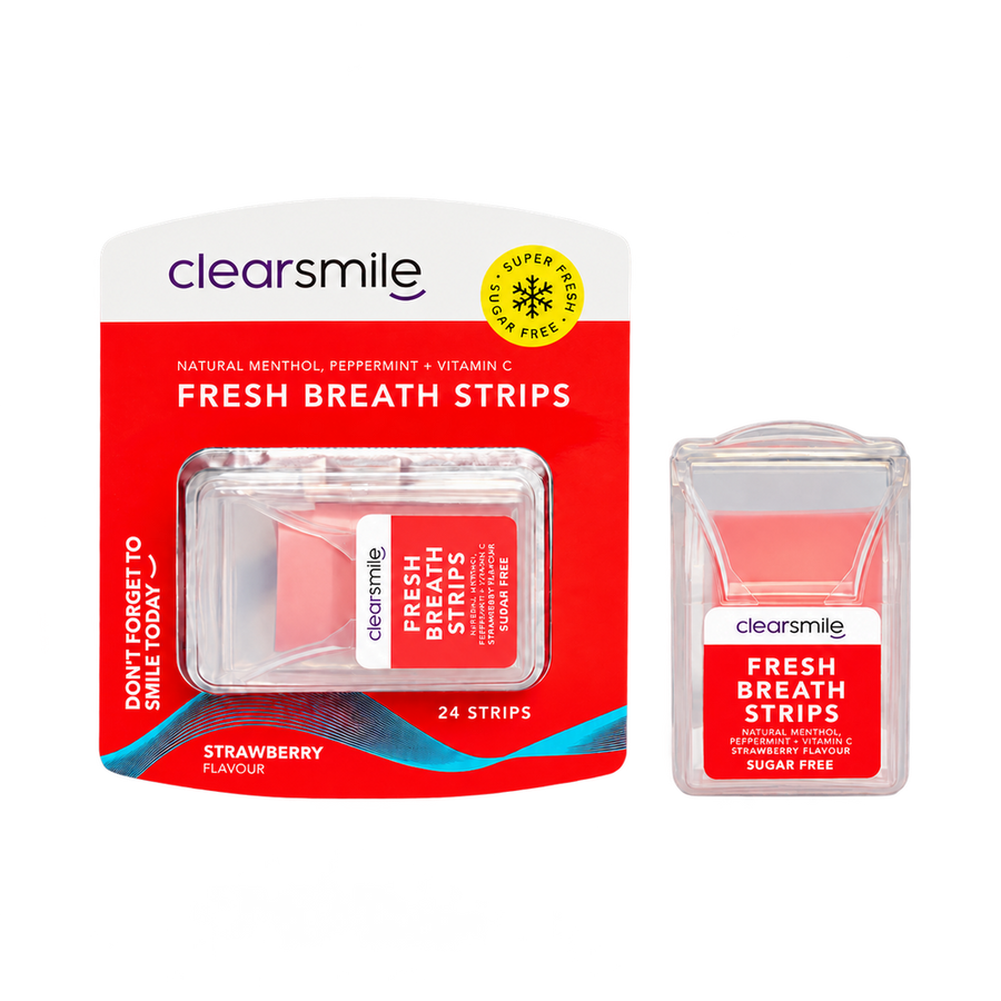 Fresh Breath Strips Strawberry 1-Pack
