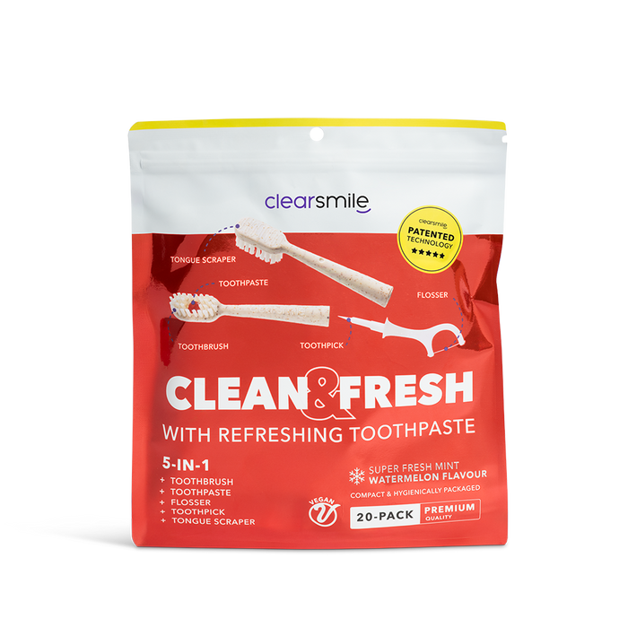 5-in-1 Toothbrush – Clean & Fresh | Cooling Mint & Watermelon
