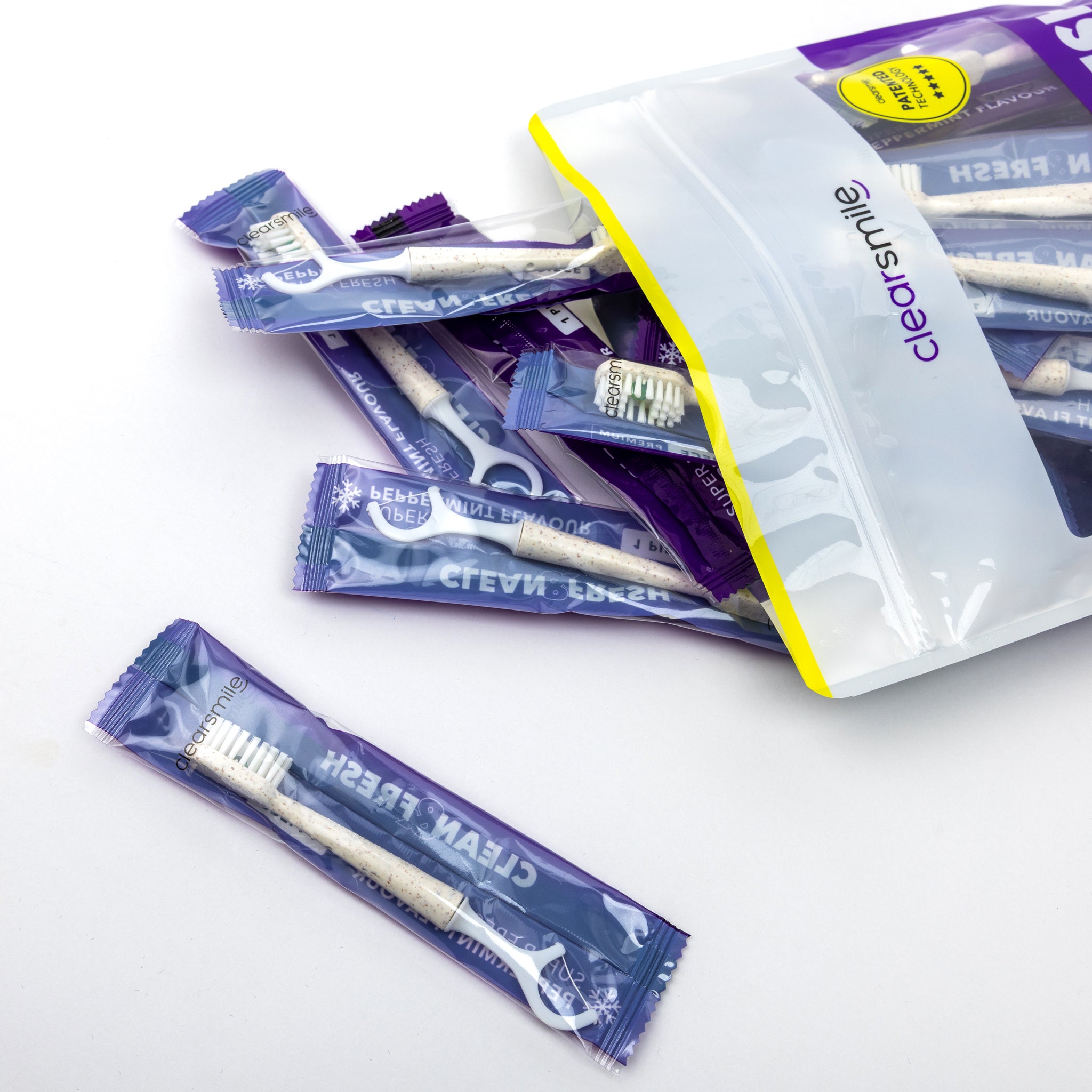 5 in 1 Tooth Brush - Clean & Fresh - Peppermint