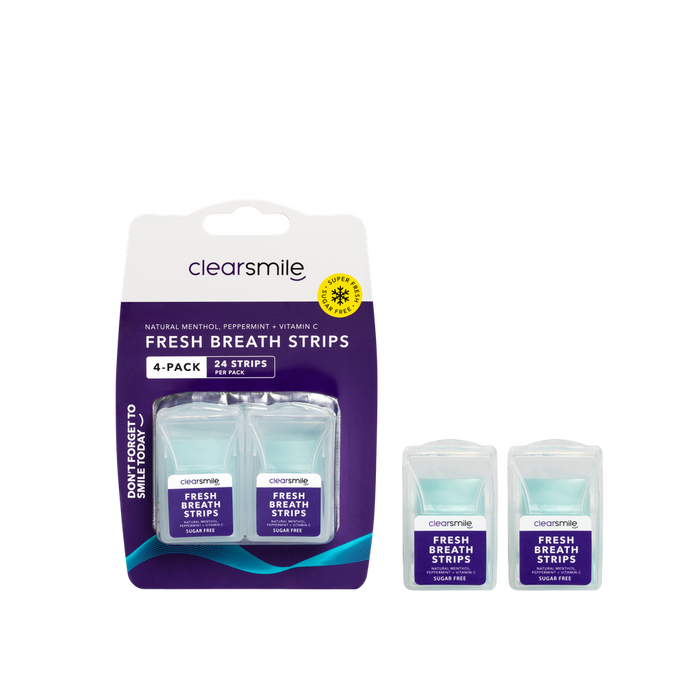 Fresh Breath Strips Mint [4-pack]