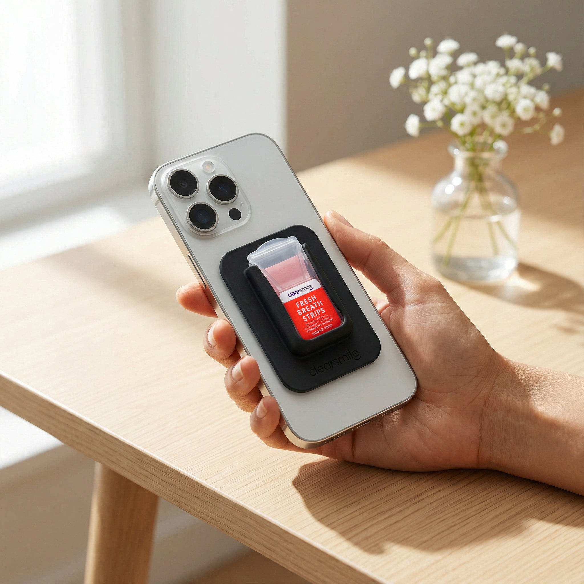 Breath Strips Holder - Black